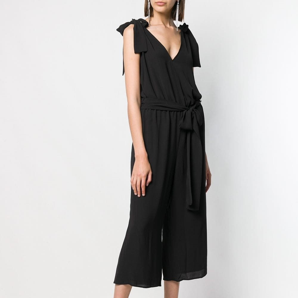 Michael Kors Vneck Tie Shoulder Jumpsuit - Picture 6 of 6